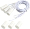 uxcell N.O. Recessed Wired Security Window Door Contact Sensor Alarm Magnetic Reed Switch White RC-33 3pcs...