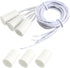 uxcell N.O. Recessed Wired Security Window Door Contact Sensor Alarm Magnetic Reed Switch White RC-33 3pcs...