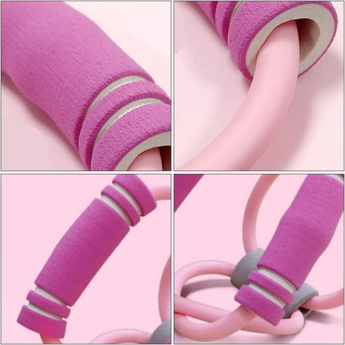 BESPORTBLE Figure 8 tensioner Stretch Band Exercise Bands Resistance Yoga Stretching Straps Yoga Band Elastic Rope Sports Equipment Pull Rope tubi...