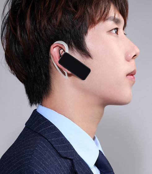 Replacement Ear Hooks for Bluetooth Headset, Universal Two Way Radio Earpiece Small Clamp Ear Loop Clips (Clear, 6Pcs)...
