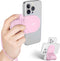 Magnetic Smartphone Shooting Holder Hand Grip Handle Snap On Phone Stand with Tripod Mount & Wireless Shutter Remote Control for iPhone 15 14 13 1...
