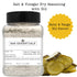 Gourmet Fries Seasoning, Salt and Vinegar Fry Seasoning with Dill - Delicious and Tangy Dill Pickle Flavor - Great on Fries, Fried Fish, Popcorn, ...