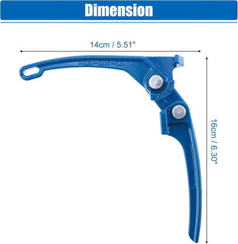 X AUTOHAUX Universal 1/8" 3/16" 1/4" Brake Line Bender for Car Truck Motorcycle ATV UTV Handheld Tubing Fuel Brake Line Bending Tool...