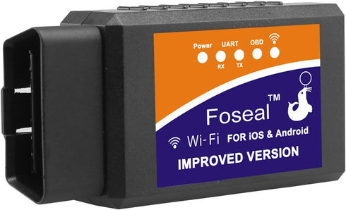 OBD2 Scanner, WiFi Car Code Reader Check Engine Light Diagnostic Scan Tool for iOS and Android...