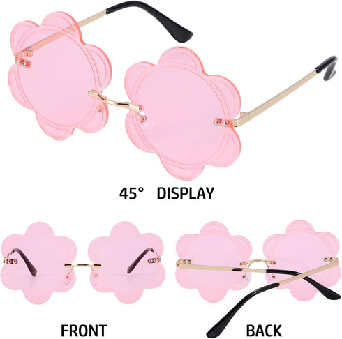 Strawberry Shape Sunglasses Retro Trendy Fun Sunglasses for Women Men Christmas Decorations Party Favor...