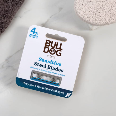 Bulldog Skincare Sensitive Bamboo Razor Blades x4...