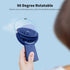 Otlonpe Misting Fan Portable Fan with Mist, 4000mAh Rechargeable Handheld Fan Battery Operated Power Bank, Water Spray Mister Hand Held Fan, Desk ...