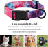 Tie Dye Dog Collar Pet Funny Dog Leash Set for Small Medium Large Dogs Tie Dye Collars (XS(7.4'' - 9.8''))...