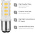 2-Pack Sewing Machine Light Bulb Double Contact Warm White 2700-3000K 15T7DC Base Replacement for Singer/Kenmore Sewing Machine 120V 3.5W LED Bayo...
