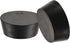 MECCANIXITY Rubber Tapered Plug 54mm to 64mm Solid Test Tubes Bungs Stopper Black for Lab Home 5 Pieces...