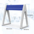 FOUR E'S SCIENTIFIC Laboratory Pipette Stand, Plastic Linear Pipettor Holder Micropipette Rack, Hold Up to 7-8 Pipettes (Pipettes Not Included)...