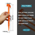 Spiral Plastic Tent Stakes 15 Pack - 10 Inch Heavy Duty Beach Tent Pegs Canopy Stakes - Essential Gear for Camping, Backpacking, Gardening and Mor...