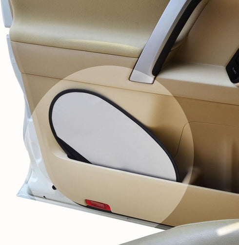 Car Window Sunahde WANPOOL Car Roof Handle Sunshade and Sunlight Blocker for Children and Adults - Silver...