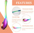 8Pcs Thickened Heavy-Weight Soup Spoons, 18/8 Stainless Steel Asian Soup Spoon Table Spoons Silverware for Soup, Ramen, Pho, Cereal, Ice Cream (Ra...