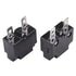 2Pcs Thermal Circuit Breaker 15Amp Thermal Overload Protector L2 Series 125-250V AC 50V DC Automatic Reset Relay Fuse Thermal Switch Circuit Break...