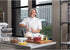 Cambro RFSCW8135 9-15/16" Top Diameter x 10-7/8" Height, Camwear Clear Polycarbonate Round Food Storage Container (Cover Sold Separately), 8 Quart...