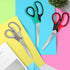 Scissors, Huhuhero 8.7" Multipurpose Scissors Heavy Duty, Titanium Sharp Scissors for Office Home Sewing High School Students, Comfort Grip Handle...