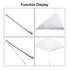 17 Blades Long Feeler Gauge 0.02-1.00 mm, Stainless Steel Feeler Gauge Dual Marked Metric and Imperial Measuring Tool(0.02-1.00 mm, 17 Blades)...
