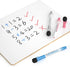 Nicpro 12 x 16 inches Lapboard Small Dry Erase Lap Board Double Sided with 3 Water-Based Pens Learning Mini Whiteboard Portable for Kid Student an...