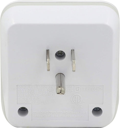 Prime Wire PB802105 1-Outlet Large Appliance Surge Protector with Surge Alarm...