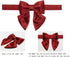 Lionet Paws Bowtie Dog Collar - Comfortable Silk Dog Collar with Detachable Bow Tie for Puppy and Cat, Neck 8-12 Inches...