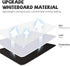 AGM Small White Board Dry Erase, Double Sided Folding Whiteboards with Pen, Mini Portable Dry Erase Board for Study, Meeting, Doodling, Planning...
