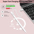 Stylus Pen for iPad with 15mins Fast Charging, Palm Rejection, Active Pencil Compatible with Apple iPad Pro 11&12.9" (2018-2022), iPad 10/9/8/7/6t...