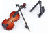 Dselvgvu Wooden Miniature Violin with StandBow and Case Mini Musical Instrument Miniature Dollhouse Model Ornament Home Decoration 393x156x062...