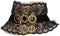 Choker Lace Necklace Punk Party Gothic Vintage Handmade Lolita Retro Gear Flower Bride Choker for Women – Black Y390...