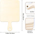 12PCS Wooden Mini Cutting Board with Handle,Rectangle Unfinished Wood Craft Paddle Serving Tray Chopping Board Cutout for DIY Thanksgiving Christm...