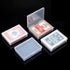 4 Pcs Playing Card Case, Playing Card Box,Playing Card Storage Box, Card Deck Holder for Bank Card, Business Card, Game Cards...