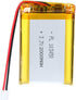 3.7V 2000mAh Battery 103450 Lithium Polymer Ion Rechargeable Li-ion Li-Po Battery with 2P PH 2.0mm Pitch Connector...