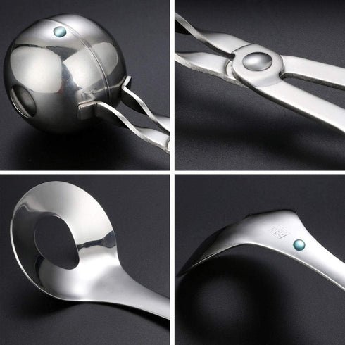 4 Pcs Meatball Spoon Set Meatball Making Tool Non-Stick Meatball Maker Meatball Scoops with Long Handle for Kitchen DIY Cooking...