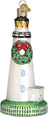 Old World Christmas Collection Glass Blown Ornaments for Christmas Tree Ocracoke Lighthouse...