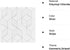 Mecpar Silver Geometric Hexagon Wallpaper 17.71"x 118" White and Silver Contact Paper Striped Wallpaper Peel and Stick Removable Self Adhesive Vin...
