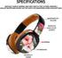 MightySkins Glossy Glitter Skin Compatible with Astro A30 Wireless Headset - Hypnosis | Protective, Durable High-Gloss Glitter Finish | Easy to Ap...