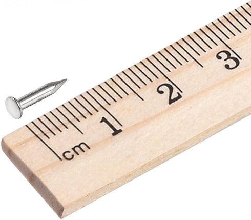 uxcell Small Tiny Hardware Nails Carbon Steel 1.7X9mm(DxL) for DIY Decorative Wooden Boxes Accessories Silver Tone 200pcs...