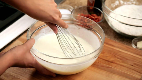 Rocky Mountain Goods Classic 8” Whisk - Heavy Duty Stainless Steel Balloon Wire Whisk for Cooking, Eggs, Baking, Food, Blending, Kitchen - Rust Pr...