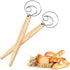 2 Pcs Danish Dough Whisk Large Stainless Steel...