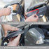 2PCS Smoke Visor Guards for Car Side Mirrors - Waterproof Carbon Fiber Auto Rain Eyebrows for Cars, Trucks and SUVs - Universal Fit (Black)...