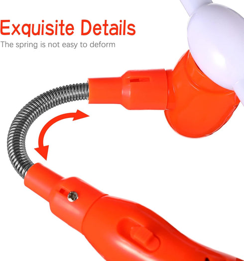 Toyvian 3 Pcs Kids Glow Wands Light Up Windmill Toy Led Hand Fan Pinwheels for Kids, Fan Toy with Music, Light Up Swivel Light Wand Party Favor, 2...