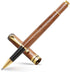 Ayiaren Luxury Walnut Wood Ballpoint Pen Writing Set with 2 Black Ink Refills Fancy Business Office Pens Gift Cool Nice Wooden Gel Pen for Men Wom...