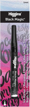 Higgins Black Magic Softliner Pump Marker, Brush Nib, Black Ink, 1 Each...