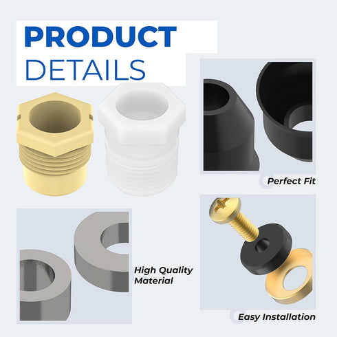 630-7755 Wall Hydrant Repair Kit Compatible with Prier Faucet Repair Kit 500 400 300 Series Part Accessories Pressure Vacuum Breaker Outdoor Fauce...