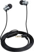 iRAG A101 Wired Earbuds Headphones for School Noise Isolating in-Ear Earphones with Microphone Remote with 3.5mm Plug in Audio Jack (Gun Metal)......