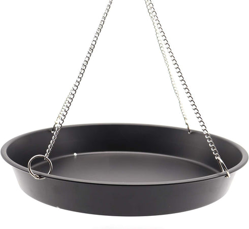 Bird Seed Catcher Tray Platform Feeder 11’’ Black...