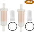 816296Q2 Marine Engine in-Line Fuel Filter with Barbs for 5/16" (8 mm) Fuel Lines with o-ring and Fuel Filter Water Separator 35-816296-4 27500005...