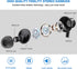USB Type C Headphone, USB C Earphones Type C Headphones Stereo with Microphone Volume Control Compatible with Samsung Galaxy S20+/S21/S20/Google P...