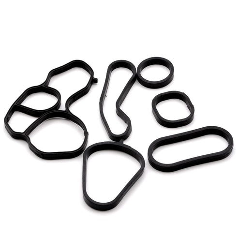 Oil Cooler Gasket Seal & Oil Filter Housing Gasket Set Compatible for Mini Cooper Countryman Paceman 2007-2016 11428643747 11428643758 11427557010...
