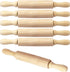 BILLIOTEAM 6 Pack 8 Inch Mini Wood Rolling Pin,Great for Children Kids Girls and Boys,Small Wooden Rollers for Art and Crafting,Baking,Cookie Doug...